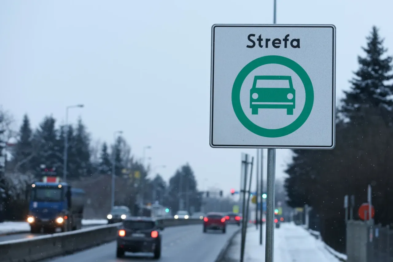 Strefa Czystego Transportu znak drogowy
