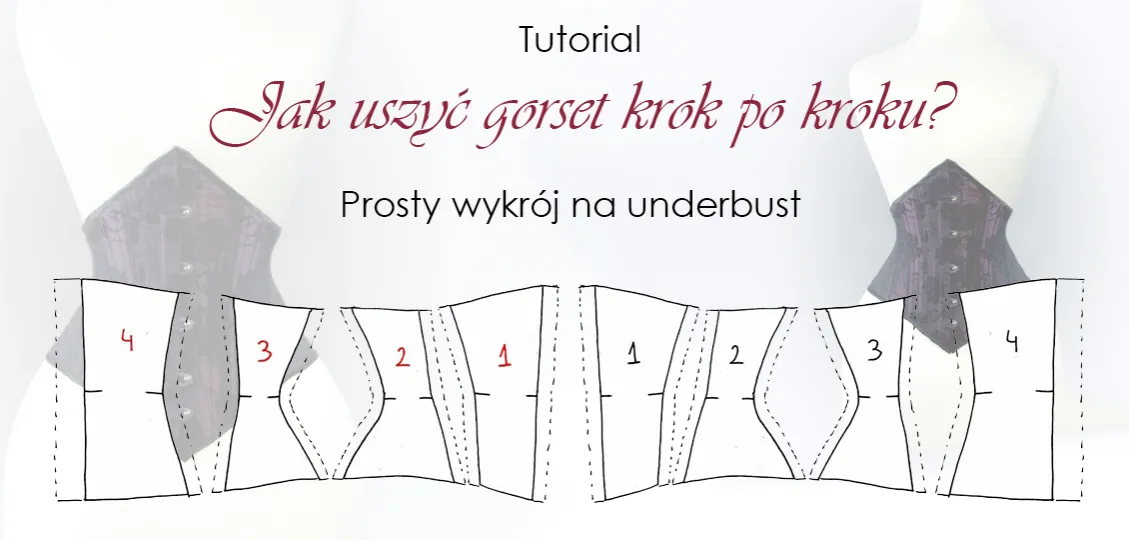 gorset z koszuli diy krok po kroku
