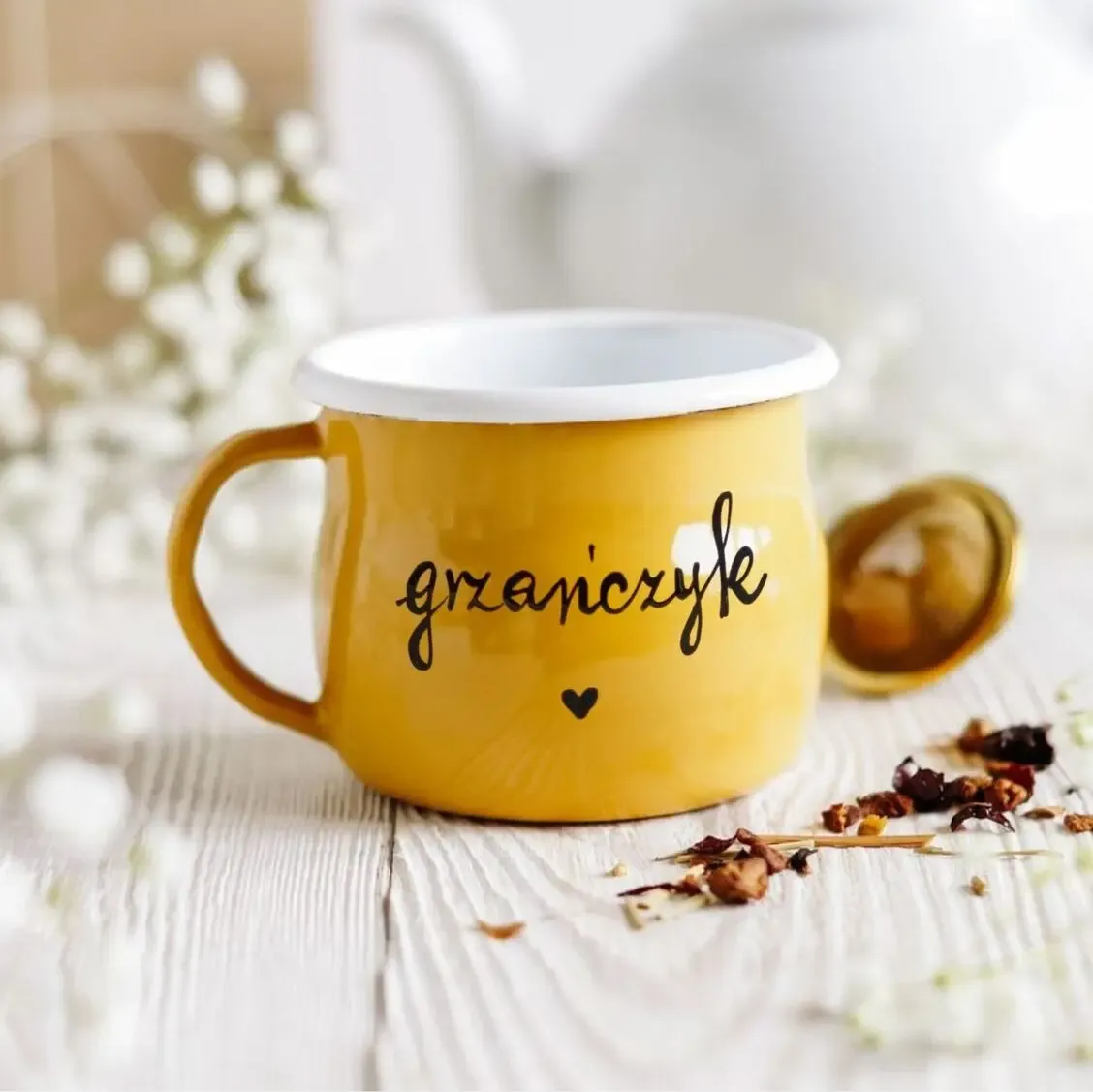 Kubki emaliowane do grzańca, kubki turystyczne