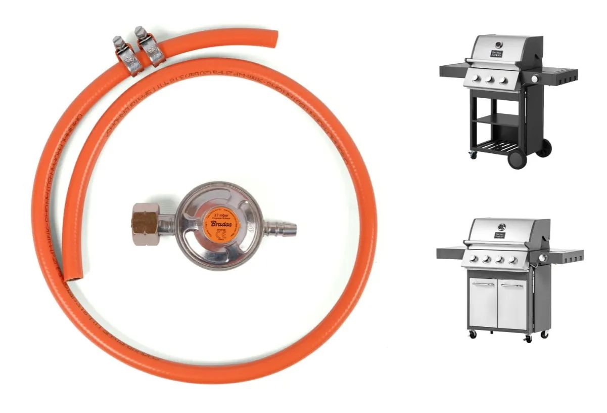 Podłączenie butli gazowej do grilla