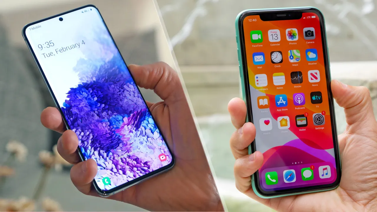 iPhone 11 vs Samsung Galaxy S20 comparison refurbished 2026