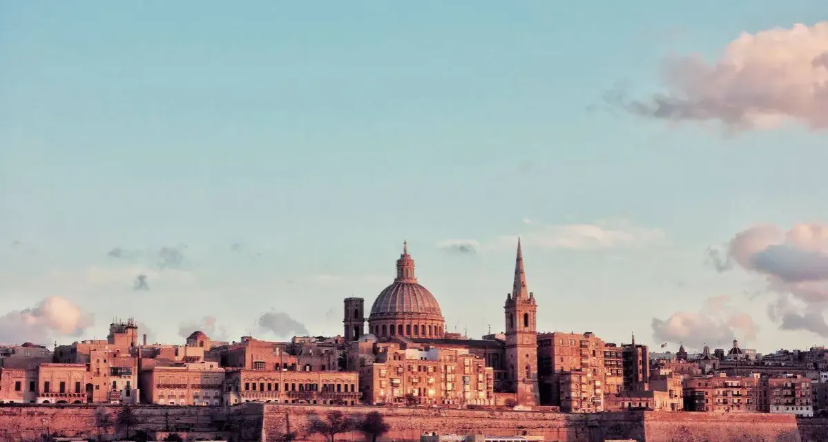 Valletta panorama Wielki Port