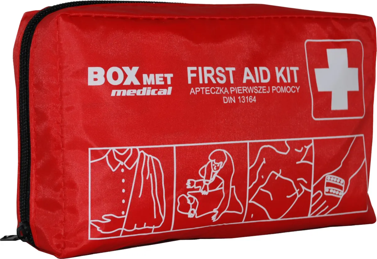 apteczka samochodowa DIN 13164