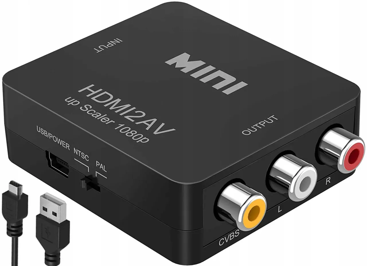 Konwerter HDMI na RCA aktywny