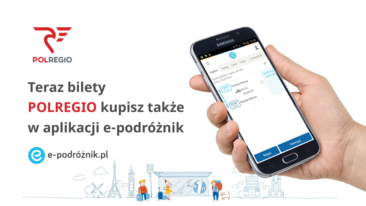 e-podr&oacute;żnik.pl aplikacja mobilna screenshot