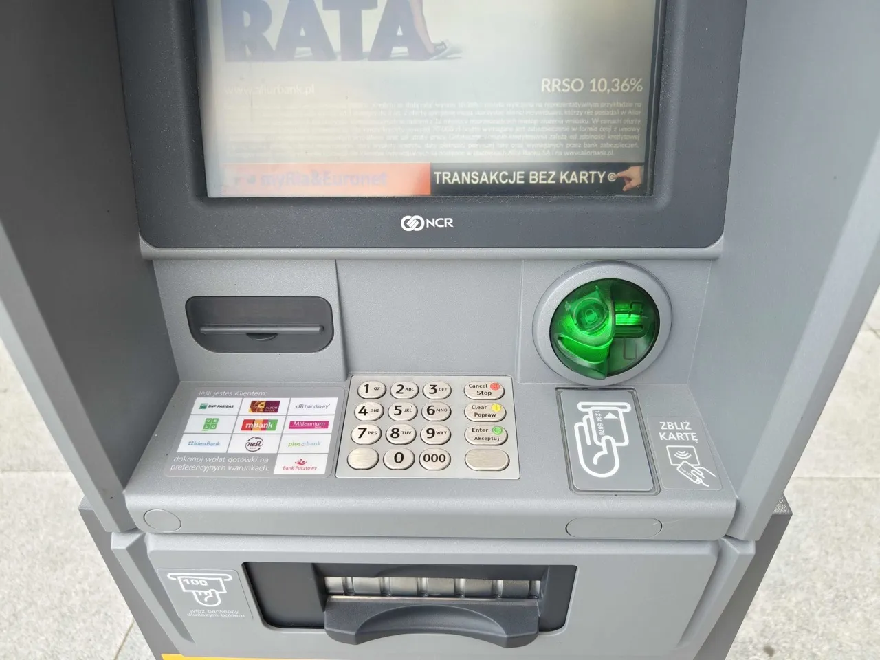 Bankomat w Niemczech