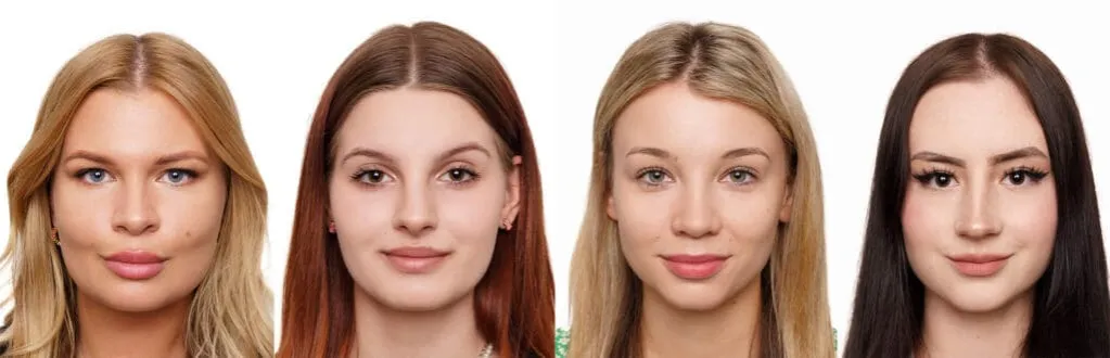 Fotograf wykonujący zdjęcie do dowodu biometrycznego