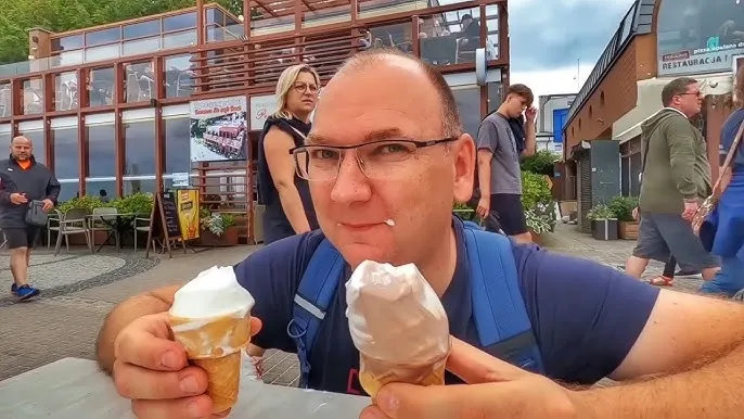 lody rzemieślnicze gofry Grzybowo