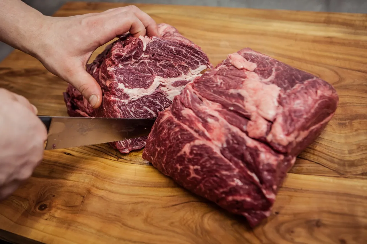 Mięso mielone na burgery - grube mielenie