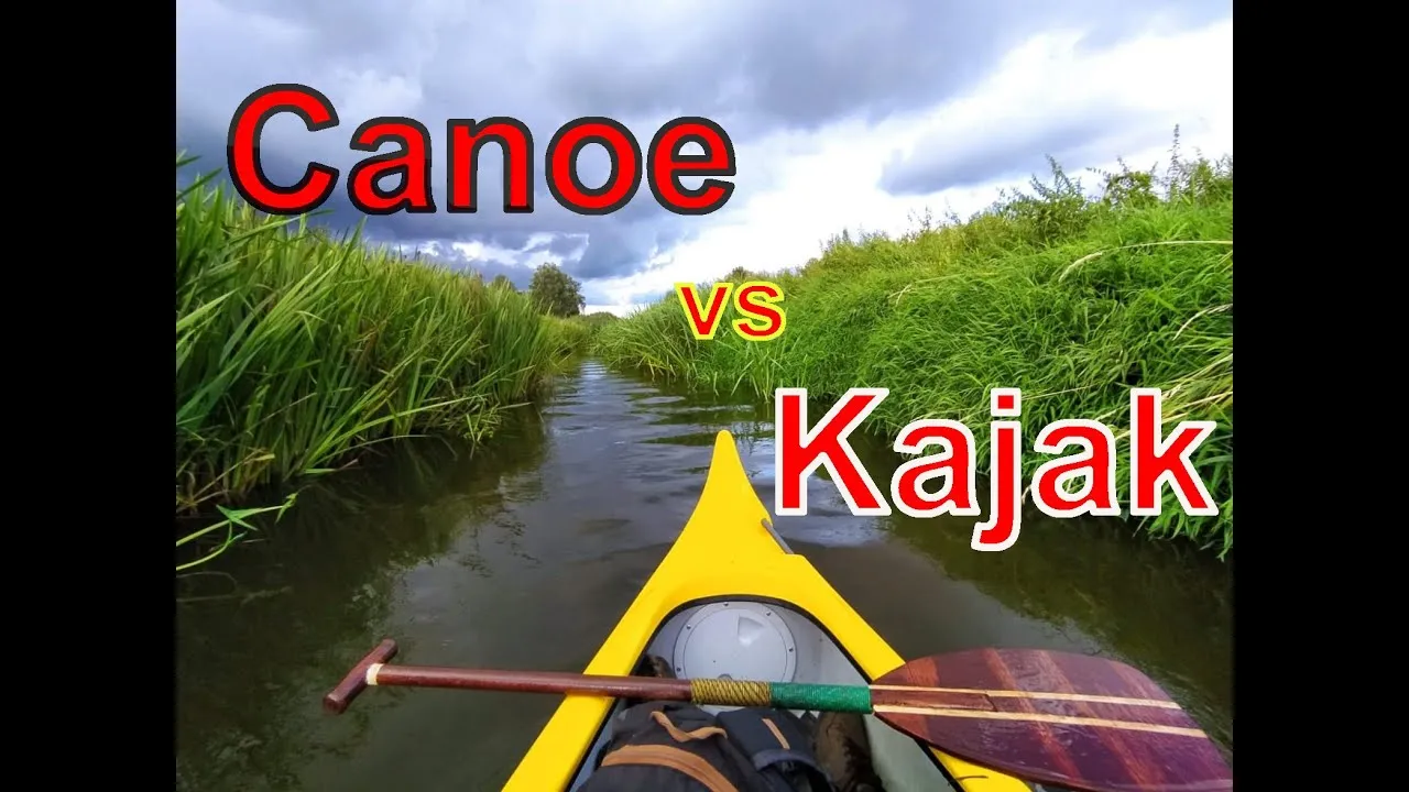 por&oacute;wnanie kajaka i kanu (kanadyjki)