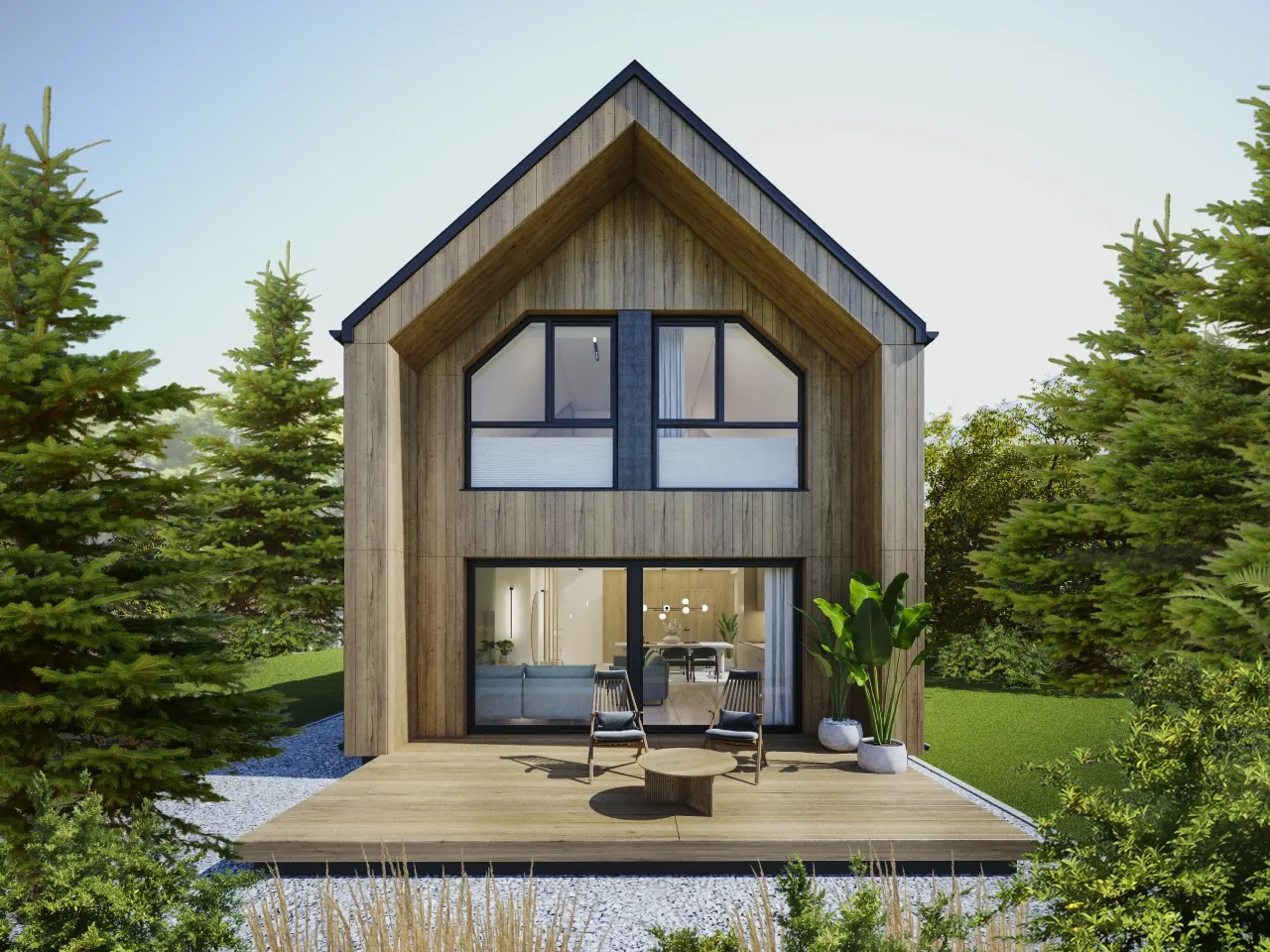 Nowoczesny domek letniskowy Jezioro Sławskie