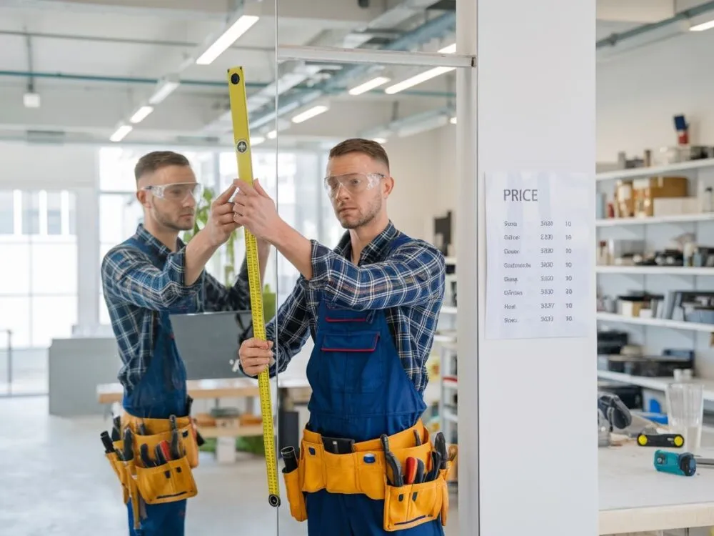 mapa cen luster na wymiar Polska, regionalne r&oacute;żnice cen szkła