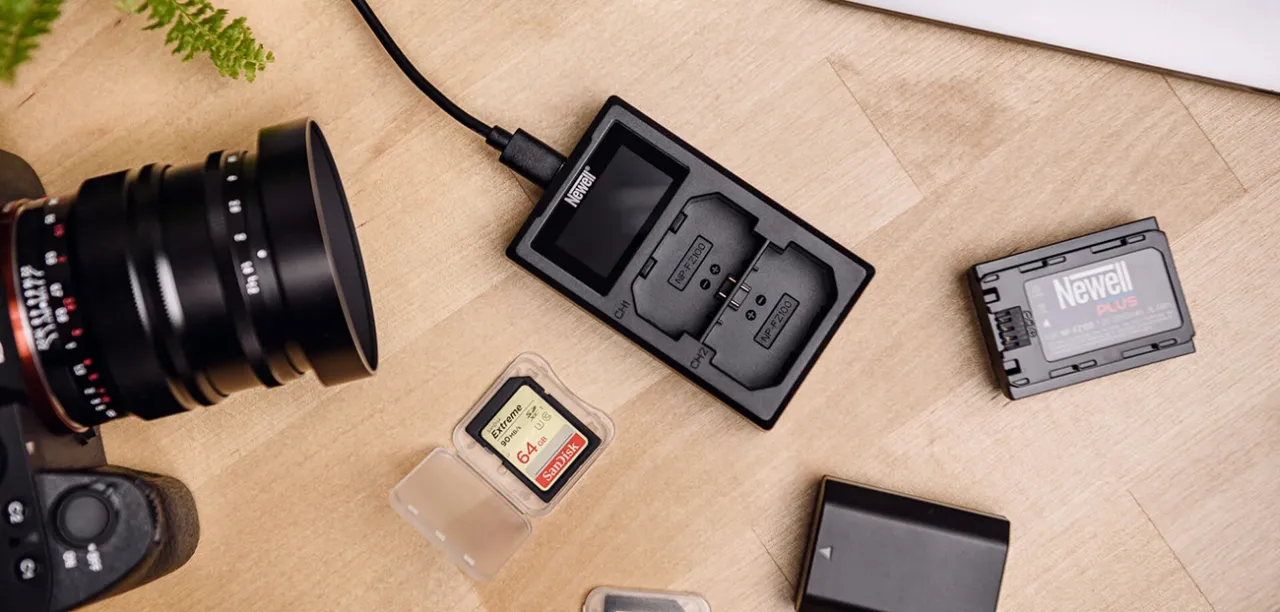 aparat fotograficzny bateria ładowanie