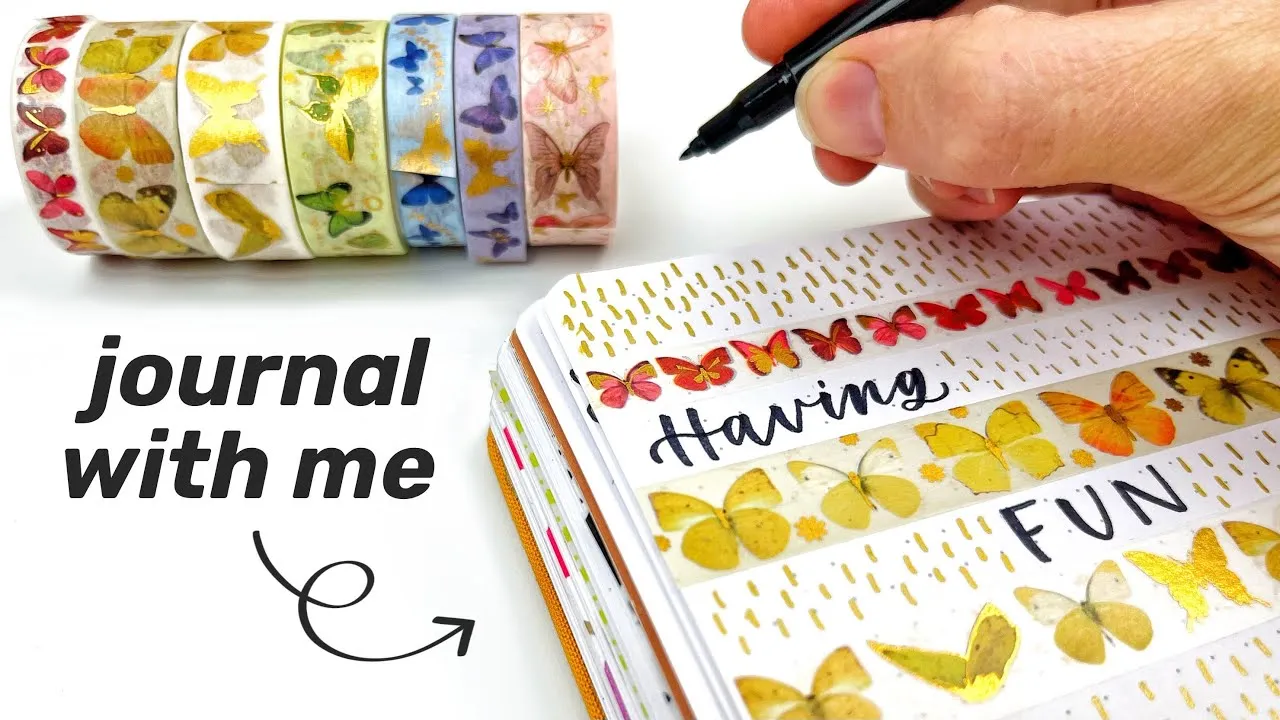 Kreatywne pomysły na ozdabianie zeszytów hand lettering doodle washi tape