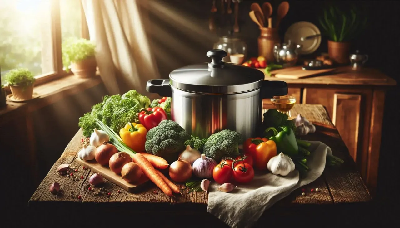 szybkowar gotowanie warzyw