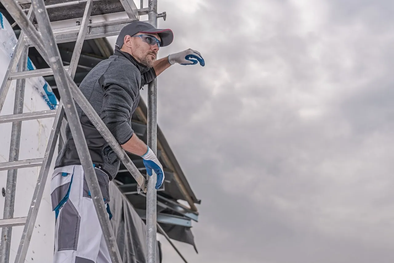 zarobki monter rusztowań Szwecja grafika