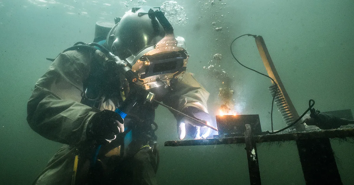 spawacz podwodny w Niemczech praca