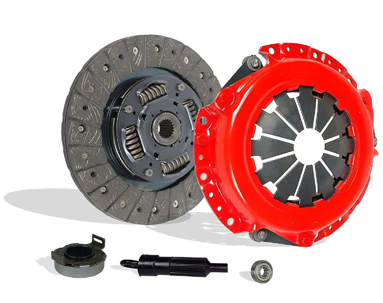 uszkodzone elementy sprzęgła samochodowego