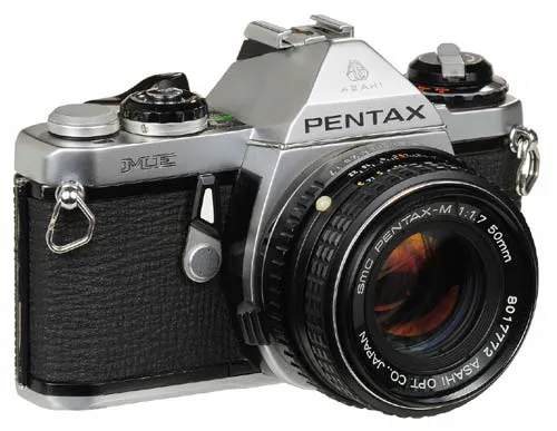 aparat analogowy manualny przycisk zwalniający korbka