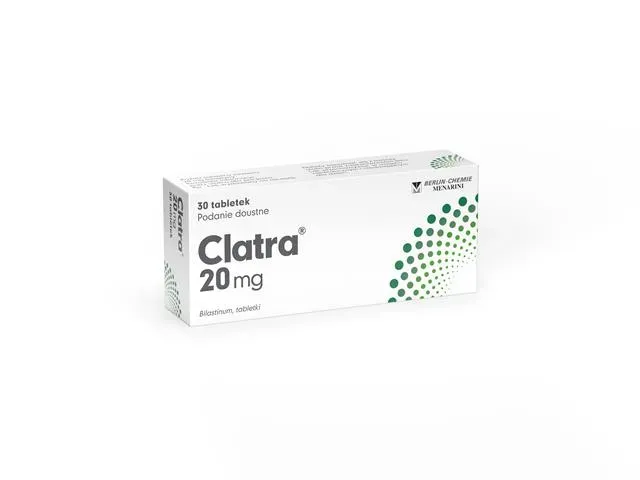 Clatra Allergy tabletki opakowanie