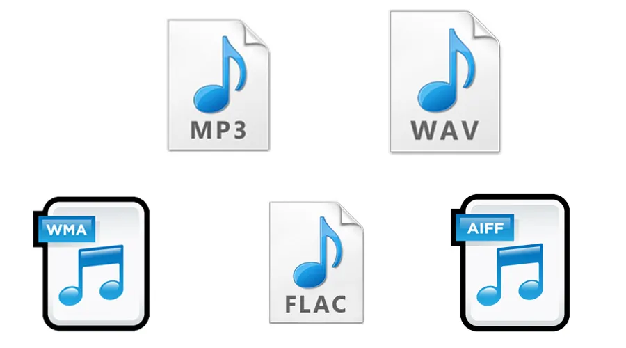r&oacute;żnice formaty muzyczne mp3 flac wav