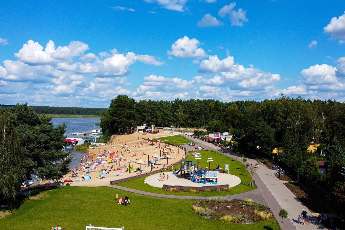 Plaża Pieczyska Zalew Koronowski