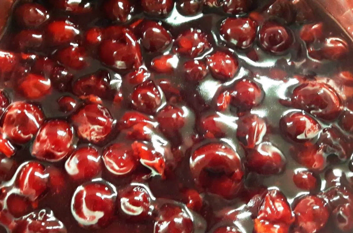 frużelina wiśniowa za rzadka jak zagęścić