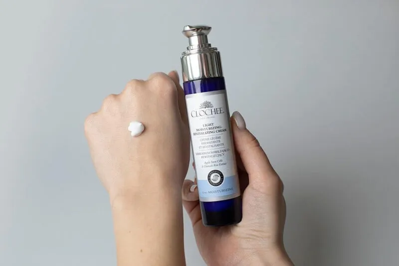 Clochee Lekki krem nawilżająco-rewitalizujący składniki aktywne
