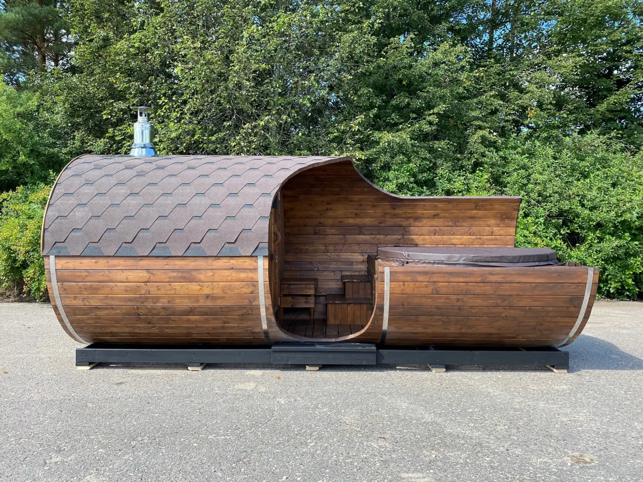 luksusowe spa w ogrodzie