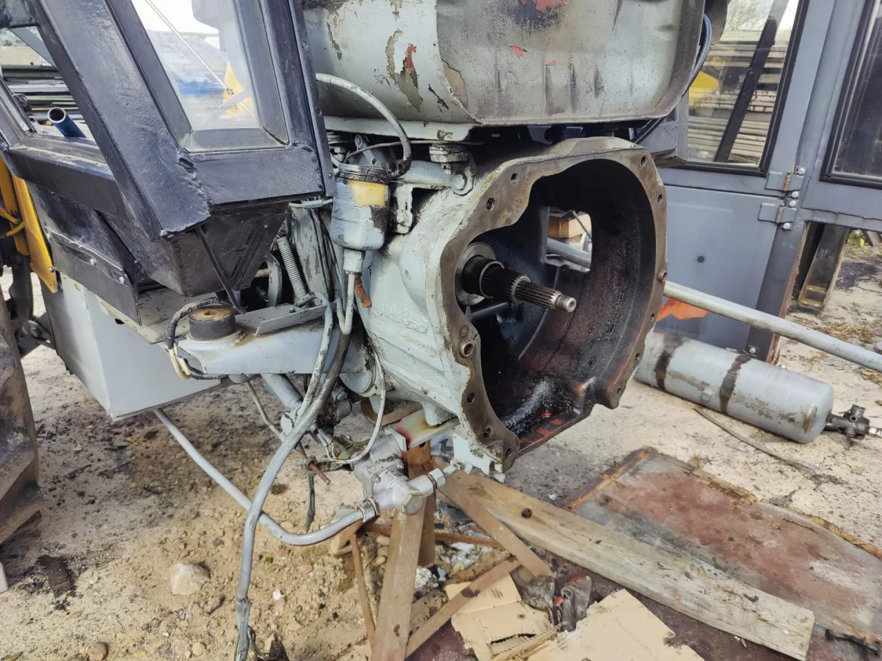 objawy awarii sprzęgła Ursus C-360