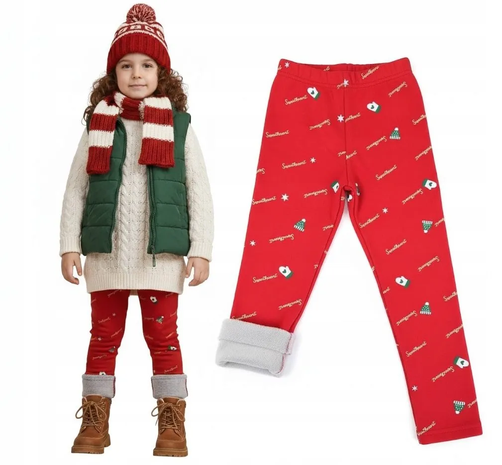 stylizacje dziewczynka czerwone spodnie r&oacute;żne kolory