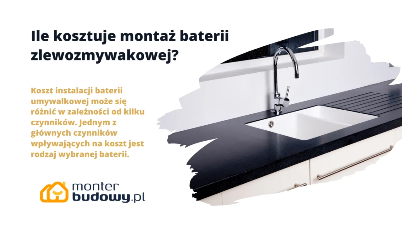 Zdjęcie Ile kosztuje montaż baterii zlewozmywakowej? Sprawdź, co wpływa na cenę