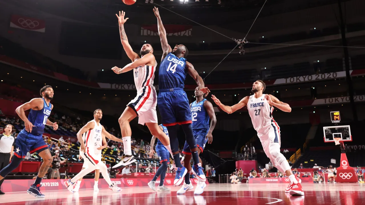Zdjęcie Francia vs EE.UU. en baloncesto: un emocionante duelo olímpico que impactó