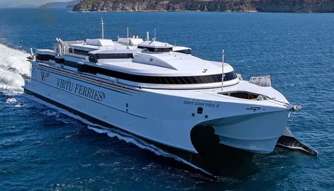 Malta prom między wyspami