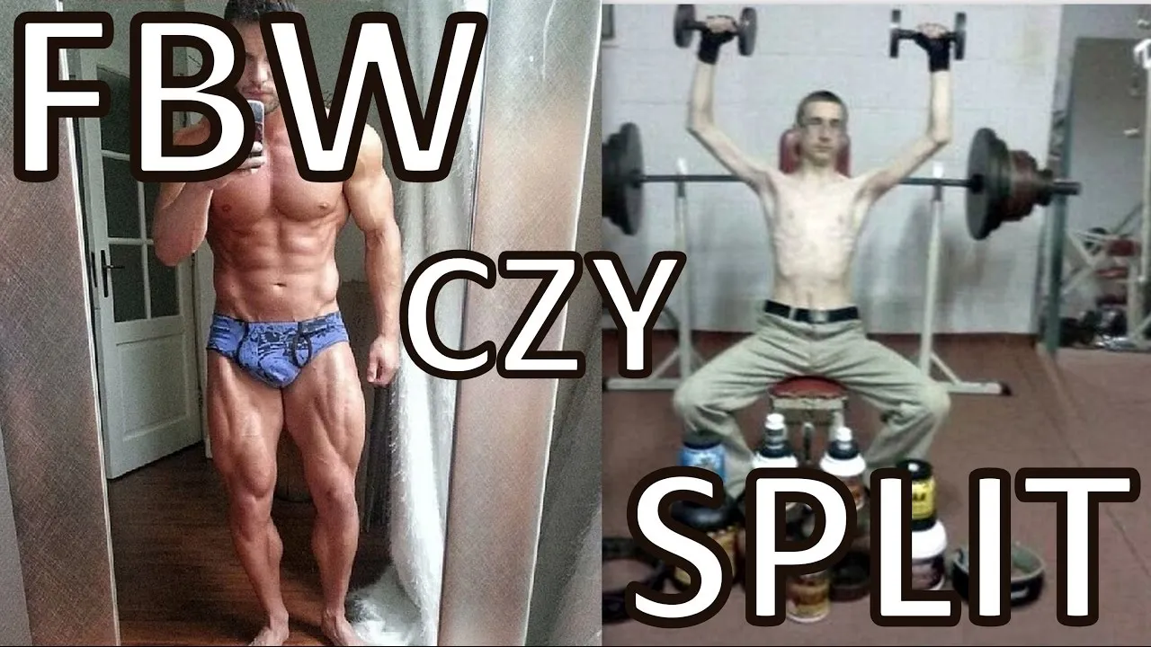 trening FBW vs Split porównanie