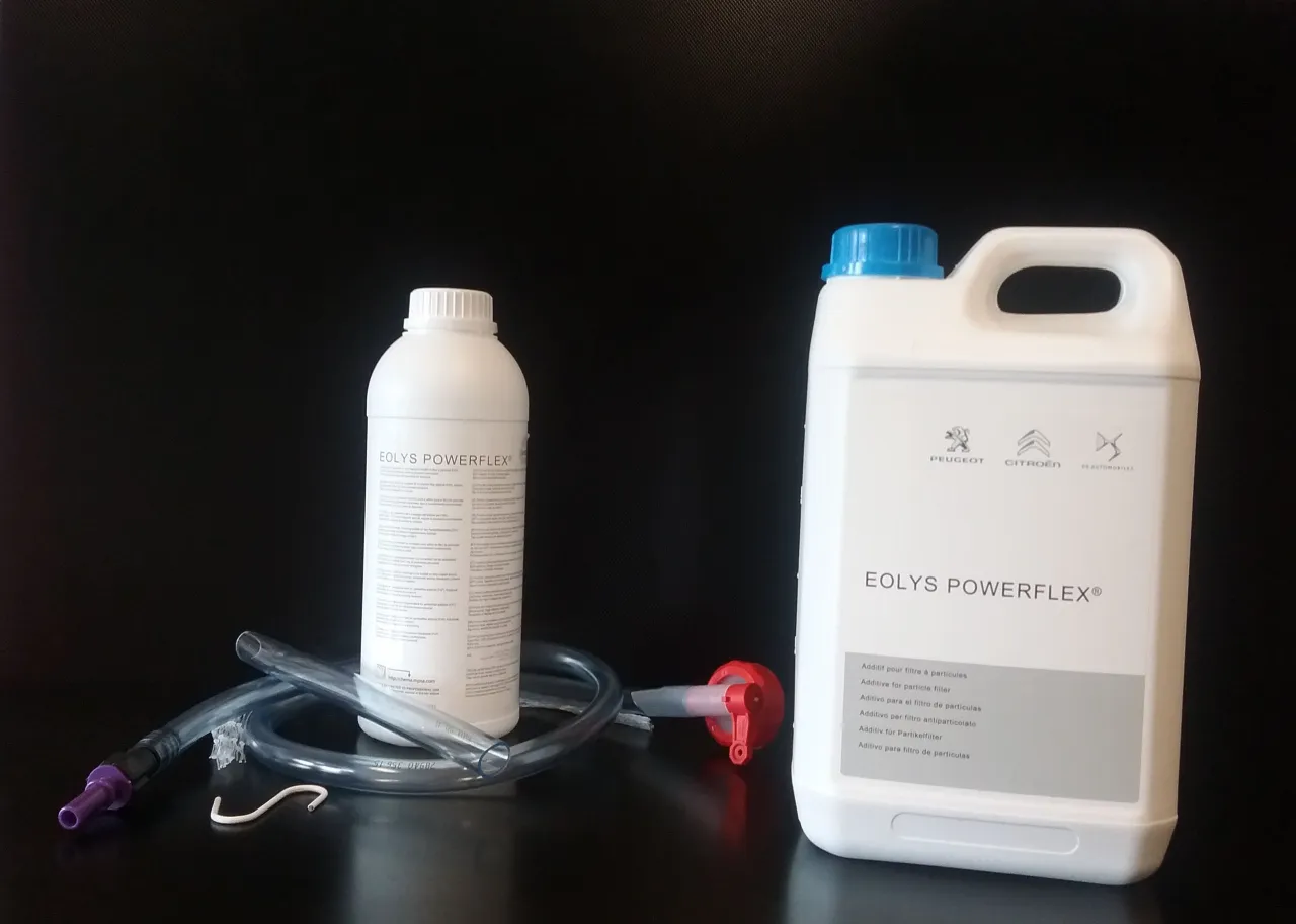 Eolys 176 vs Powerflex butelki