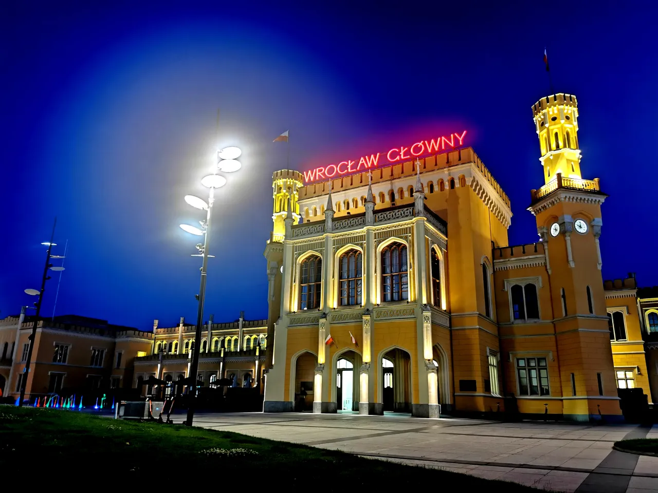 Dworzec PKP Wrocław przejście do Wroclavii