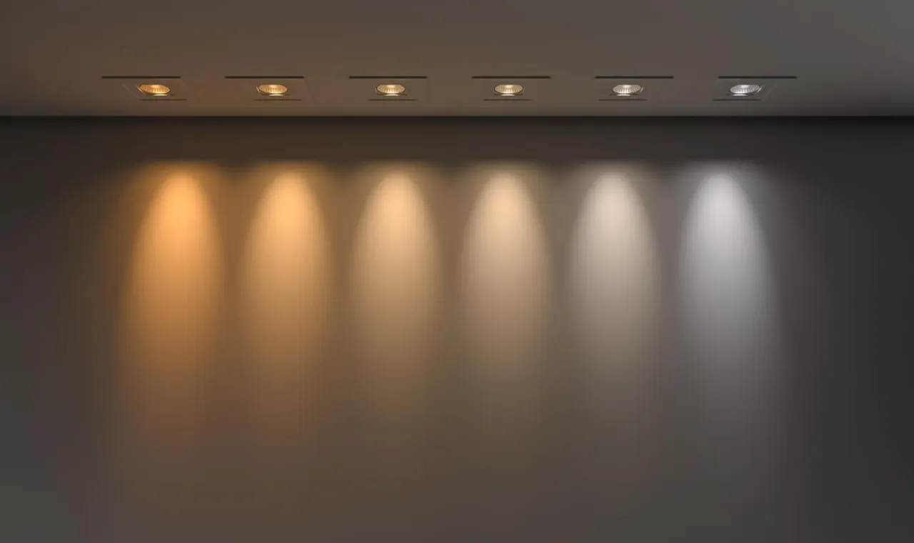 wskaźnik CRI oświetlenie sypialnia