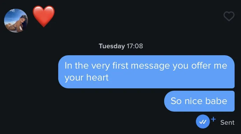 Przykłady pierwszych wiadomości do chłopaka