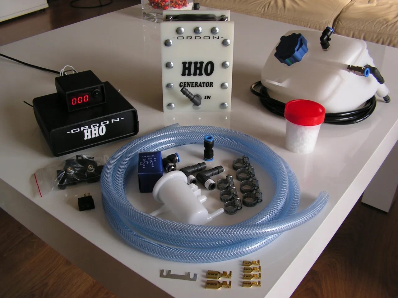 Generator HHO w samochodzie