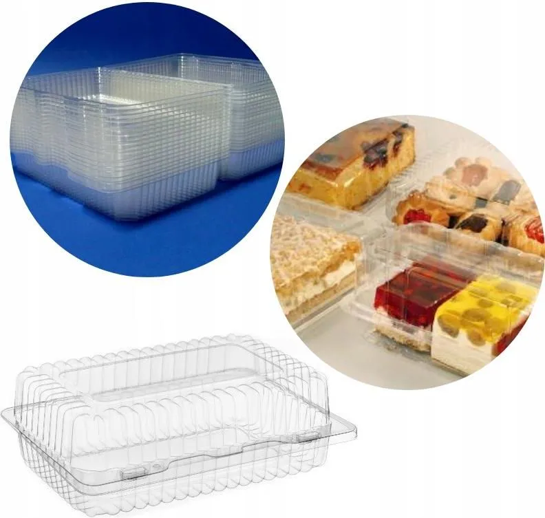 pakowanie ciasta do samolotu pojemnik