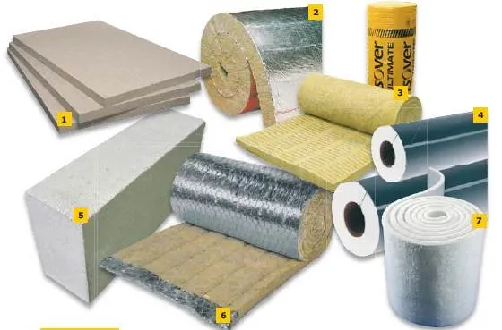 różne materiały izolacyjne budowlane