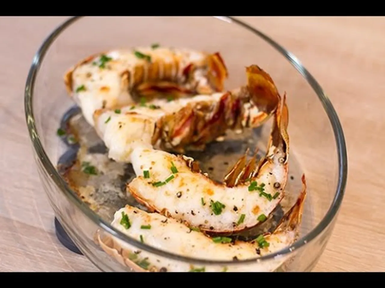 Langouste grillée au four prête à servir