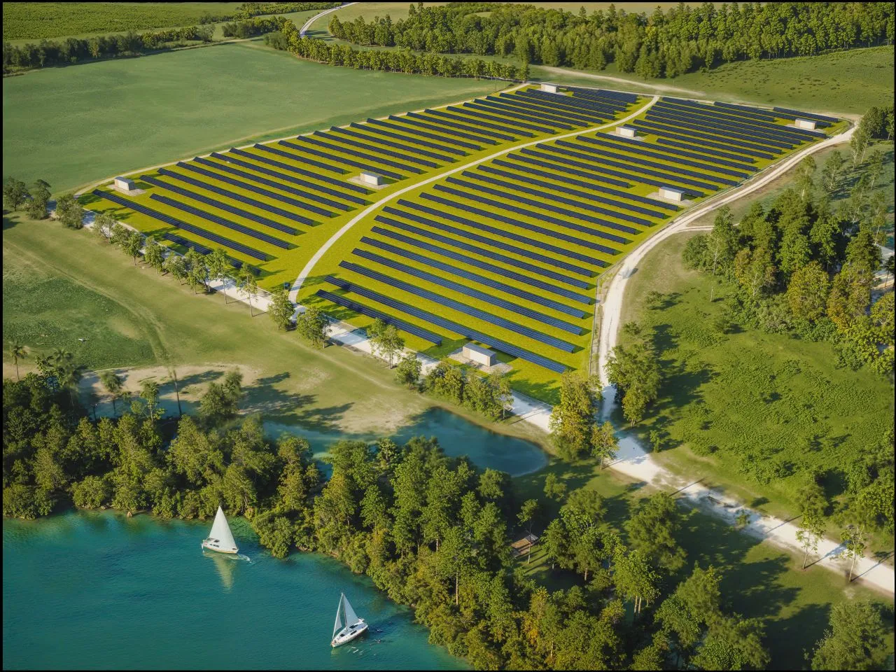 Panele fotowoltaiczne na dachu szkoły w Zduńskiej Woli