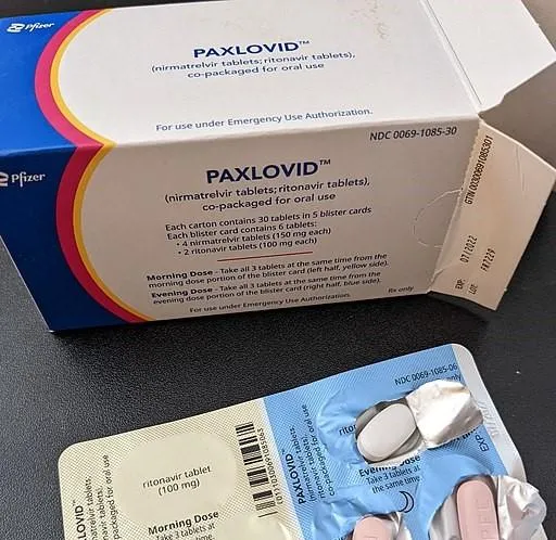 Paxlovid opakowanie