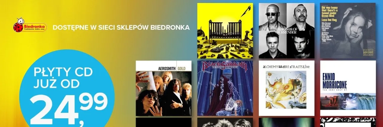 Zdjęcie Płyty CD w Biedronce: wartościowe znaleziska dla melomanów