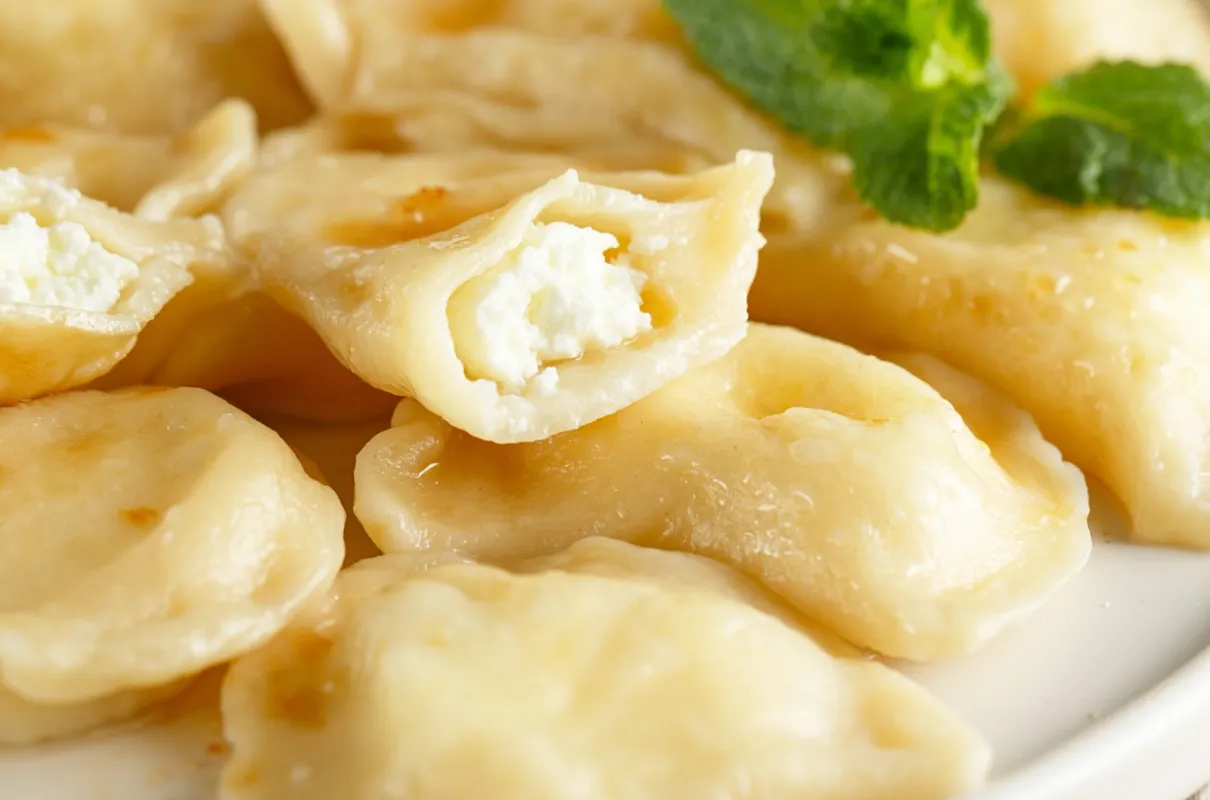 Pyszne pierogi z serem, idealne na obiad. Zobacz, jak zrobić pierogi z serem krok po kroku!