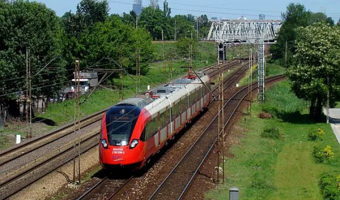 SKM S1 pociąg Warszawa Otwock