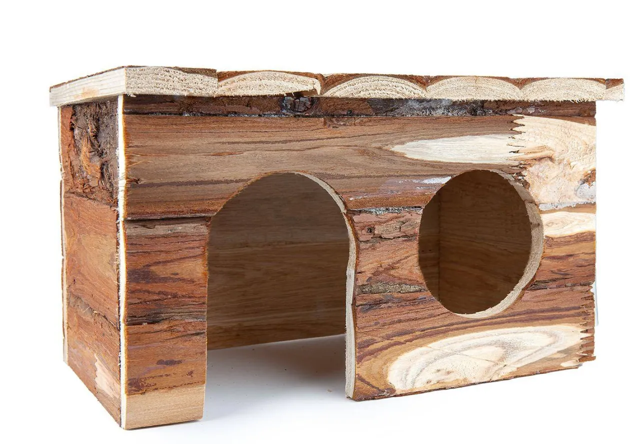 domek dla świnki morskiej z kartonu DIY