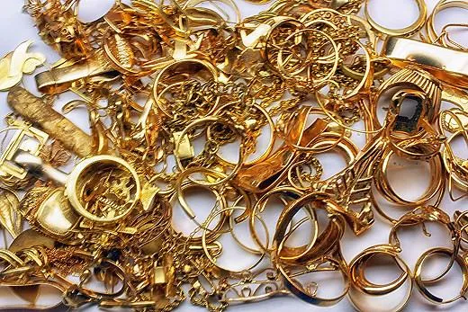 złom złota biżuteria, r&oacute;żne pr&oacute;by złota